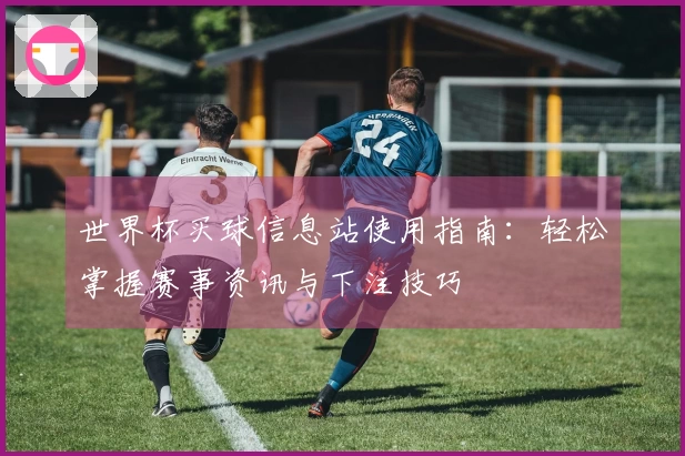世界杯买球信息站使用指南：轻松掌握赛事资讯与下注技巧