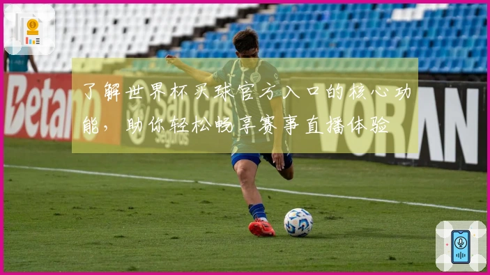 了解世界杯买球官方入口的核心功能，助你轻松畅享赛事直播体验